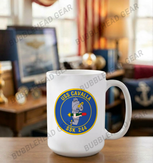 USS Cavalla SSK-244 - 15 oz. Coffee Mug