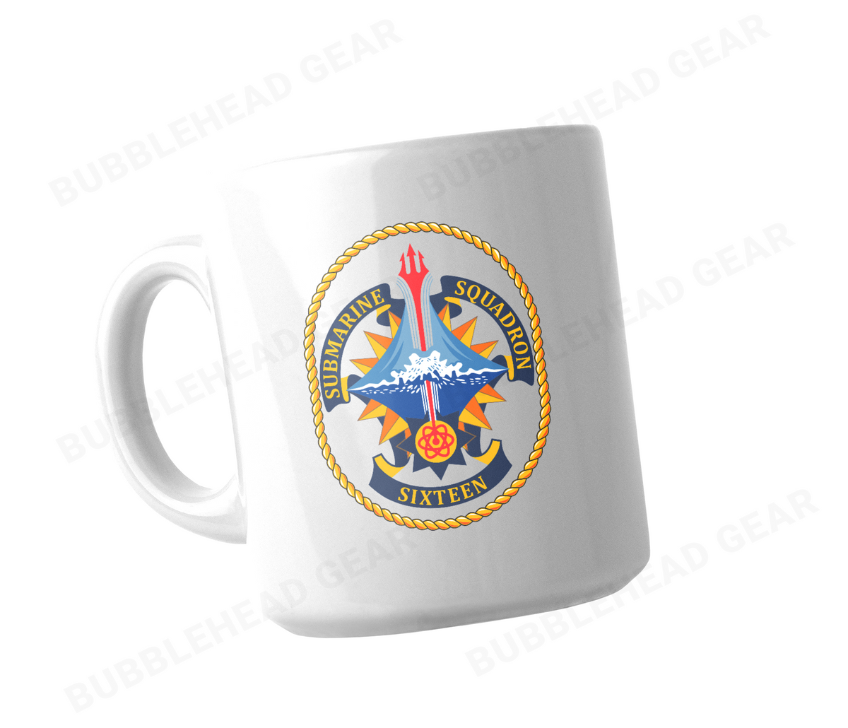 Submarine Squadron Customizable Coffee Mug, 11 oz