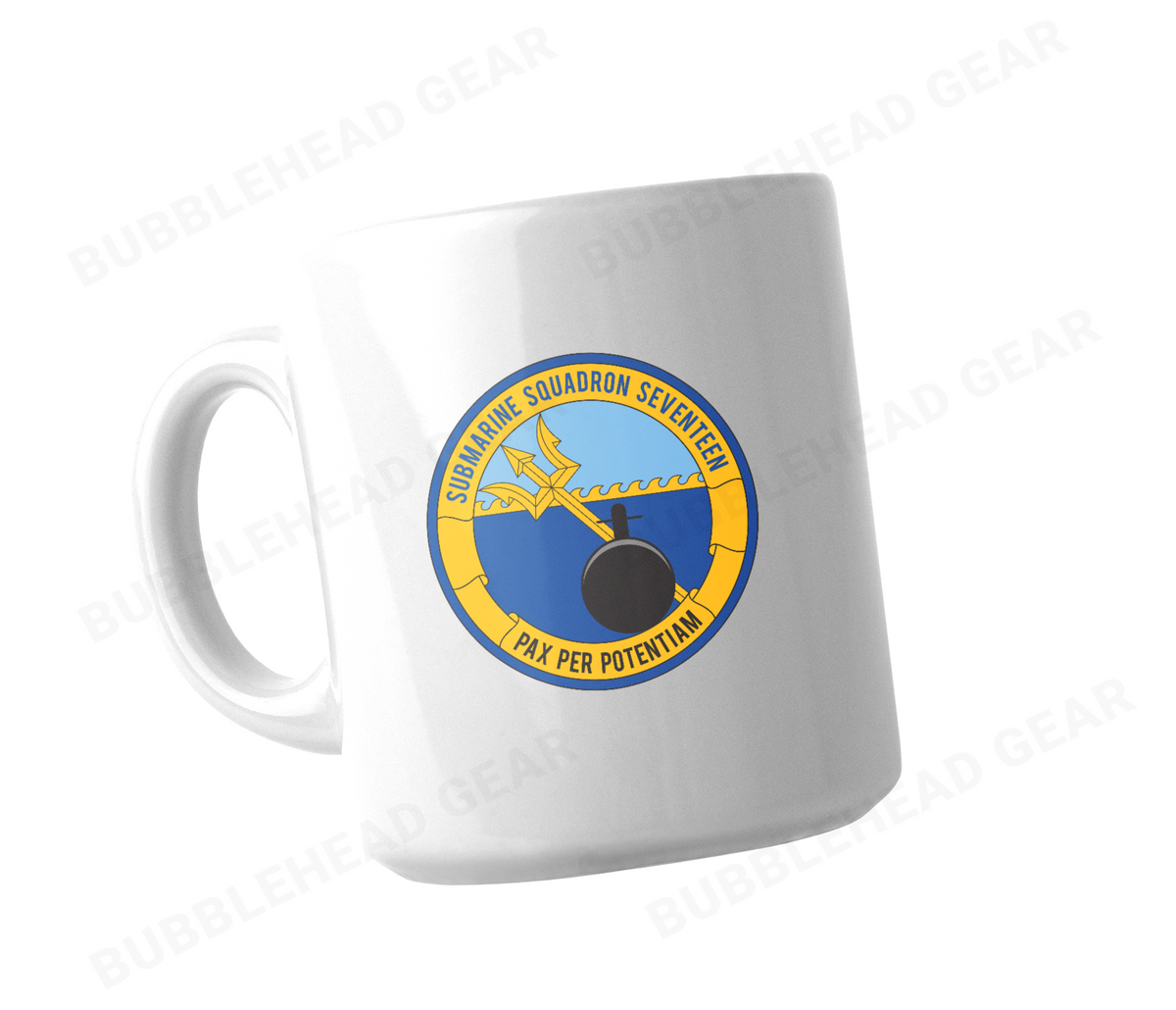 Submarine Squadron Customizable Coffee Mug, 11 oz