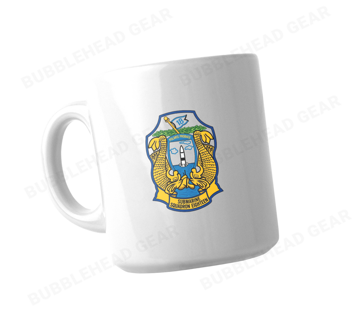 Submarine Squadron Customizable Coffee Mug, 11 oz