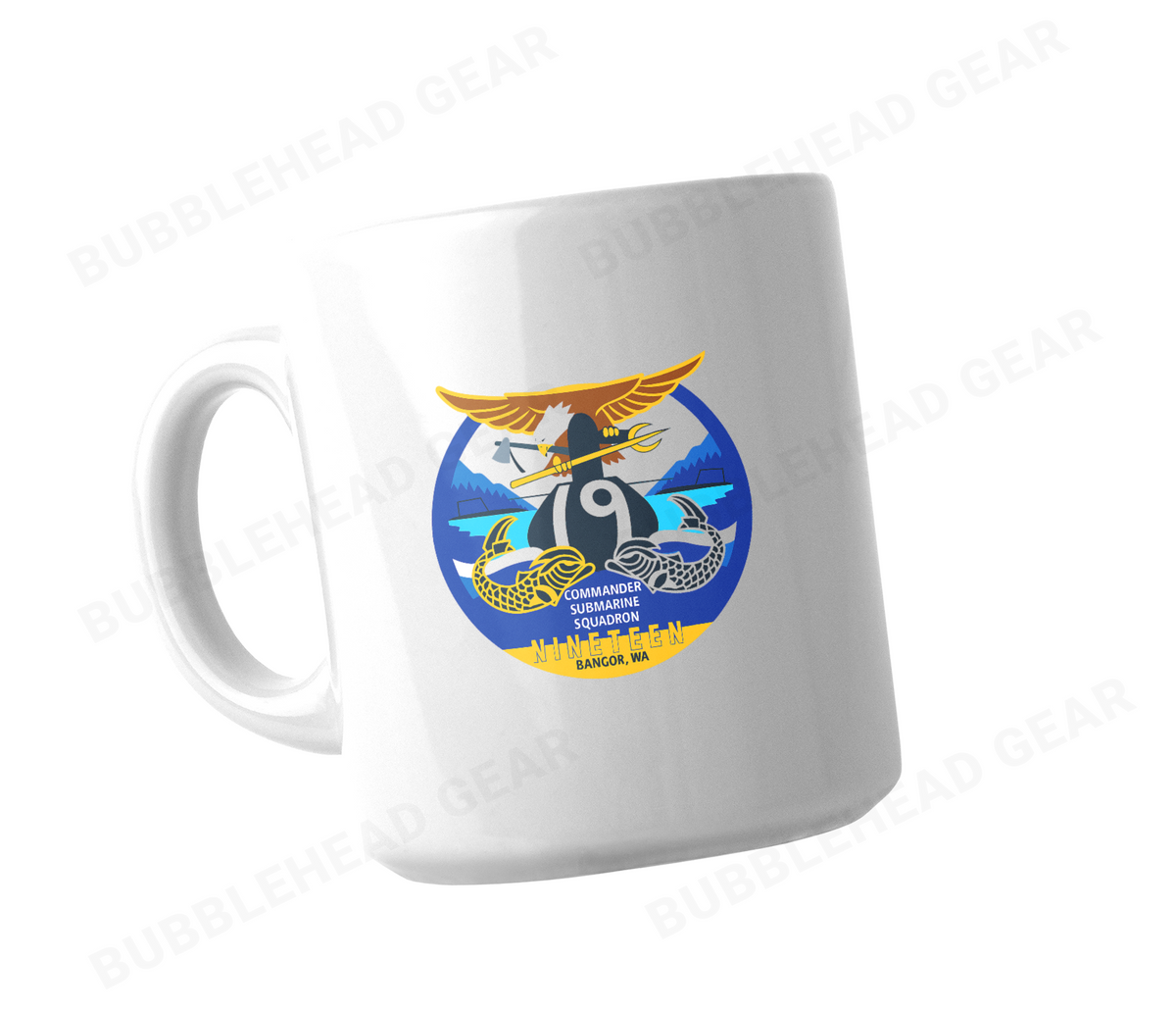 Submarine Squadron Customizable Coffee Mug, 11 oz