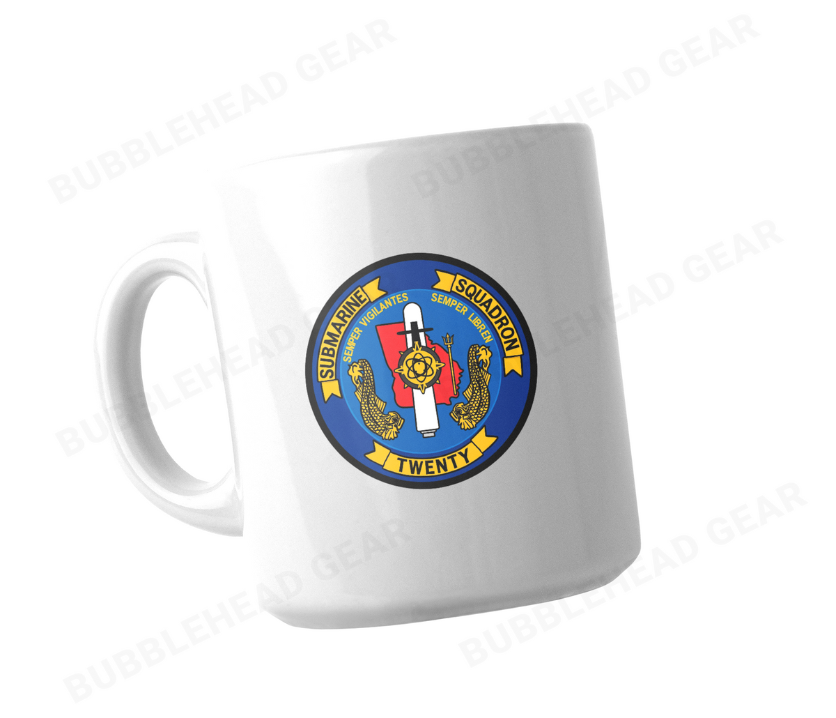 Submarine Squadron Customizable Coffee Mug, 11 oz