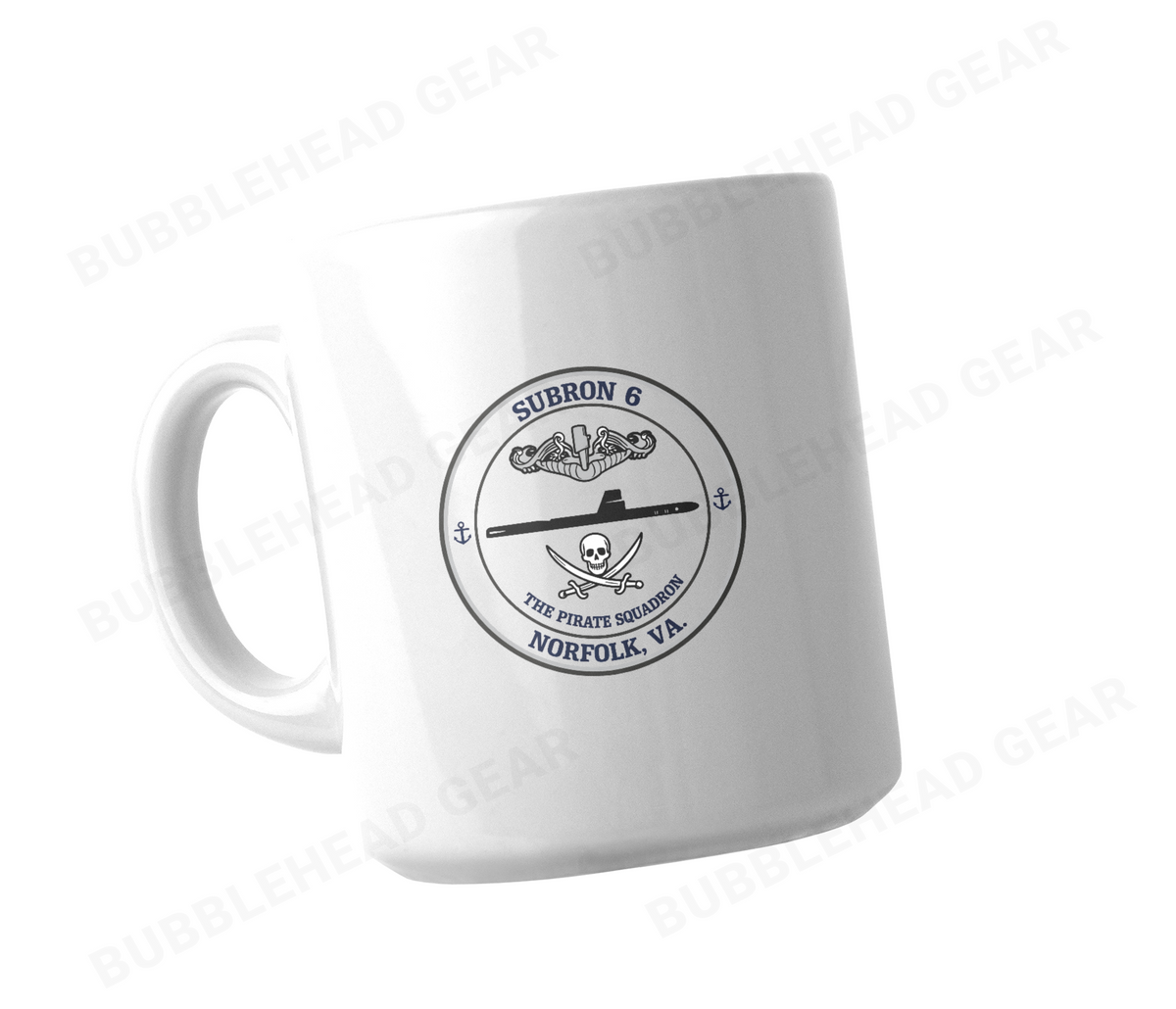 Submarine Squadron Customizable Coffee Mug, 11 oz