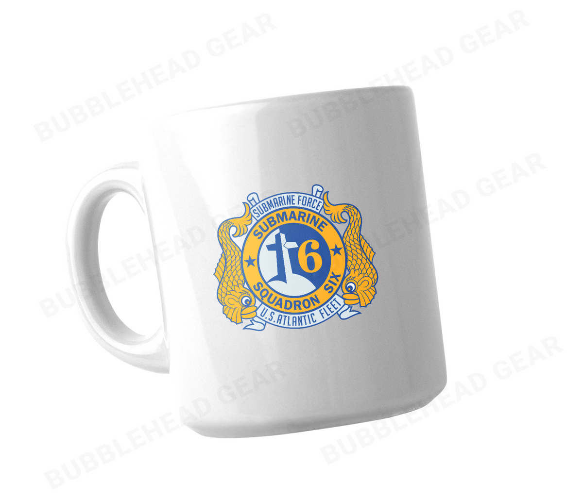 Submarine Squadron Customizable Coffee Mug, 11 oz