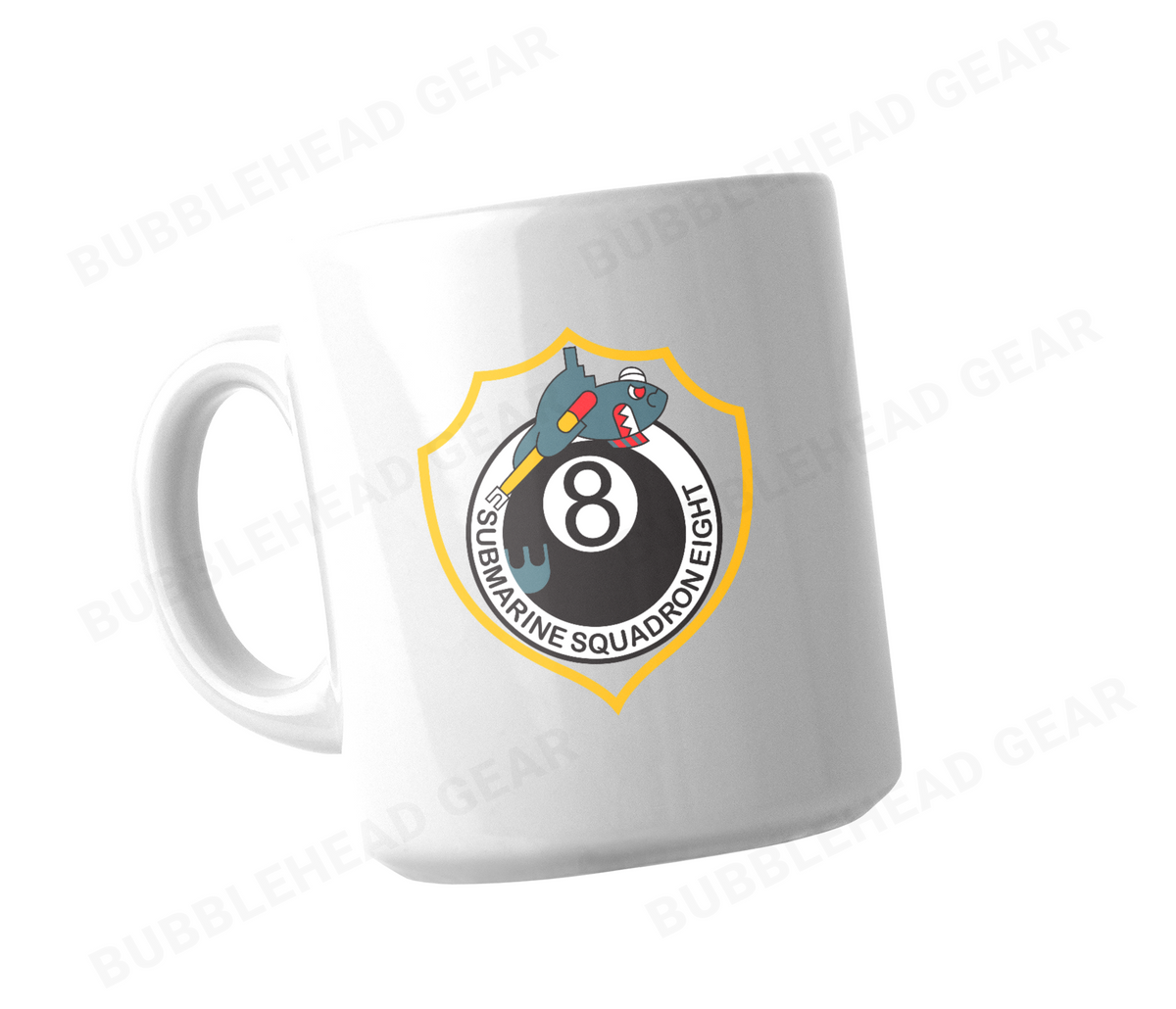 Submarine Squadron Customizable Coffee Mug, 11 oz