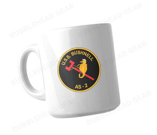 Personalized Submarine Tender Ceramic Coffee Mug, 11 oz
