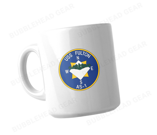 Personalized Submarine Tender Ceramic Coffee Mug, 11 oz
