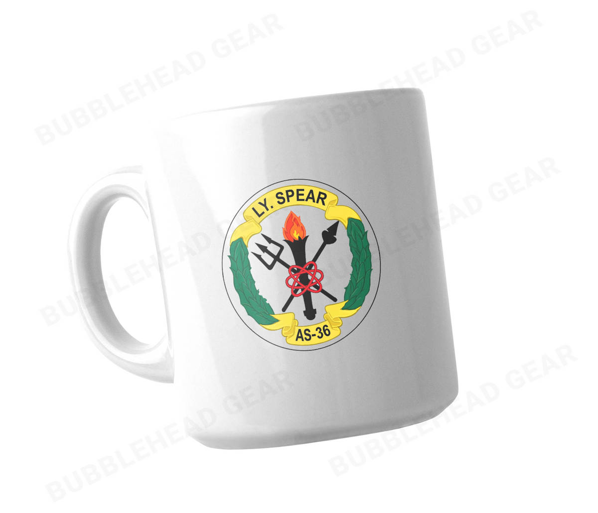 Personalized Submarine Tender Ceramic Coffee Mug, 11 oz